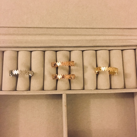 Perditi UK 14ct Gold Filled Rose Gold, Silver Mini Heart Adj. Ring or Toe Ring - Picture 1 of 8
